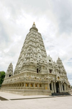 Kutsal alan ve Watchongkham Tapınağı, Lamapng, Tayland, Hindistan Bodhgaya pagoda kopyası. Bodhgaya pagoda dünyanın dört en kutsal Budist sitelerinden Budizm ile başlayan çünkü biridir.