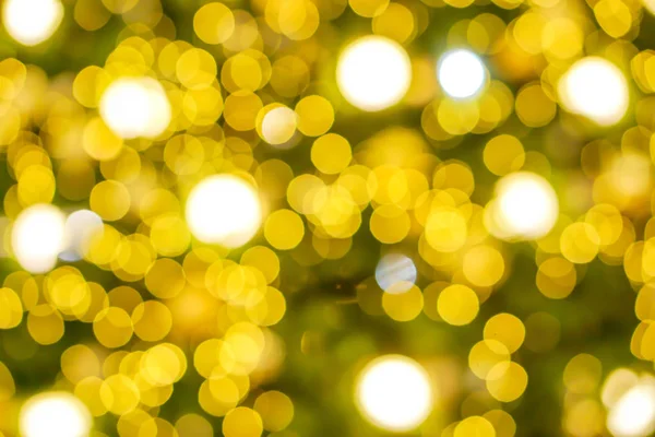 Verschwommen Und Bokeh Der Weihnachtsbeleuchtung Vollbildhintergrund — Stockfoto
