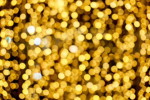 Sfocato Bokeh Della Parete Illuminazione Natale Schermo Intero — Foto Stock