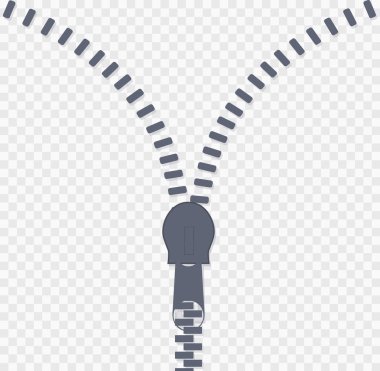 Güzel vektör açık ve kapalı ZIP detay, kemerini. Zipper.metal aksesuarları ile clothes.vector illüstrasyon takılır