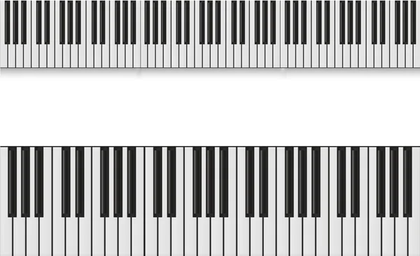 set of piano keys in illustration, black and white.