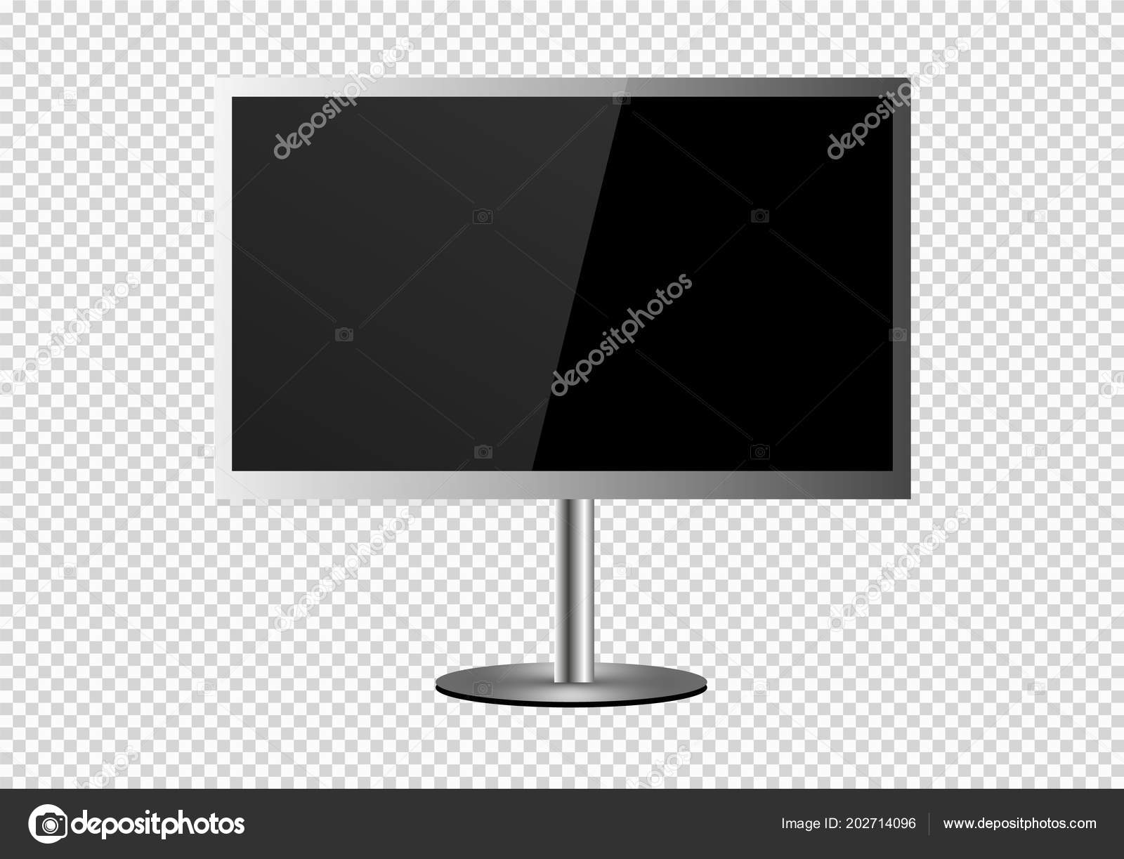 Frame Of Tv Empty Led Monitor Computer Or Black Photo Frame Of Tv Empty Led Monitor Computer Or Black Photo Isolated On A