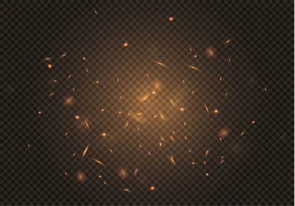 Alev ateş sparks siyah bir arka plan ile. Ateşli storm.a atış bir karanlık gece air.over içinde uçan bir kıvılcım doku.