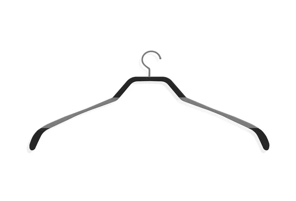 Realistic wooden hangers. For coats, sweaters, dresses, skirts, pants. Design template,layout for graphics, advertising — Stock Vector