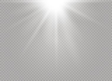 Beyaz parlayan ışık