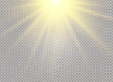 Beyaz parlayan ışık