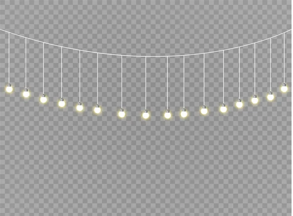 Weihnachtsbeleuchtung — Stockvektor