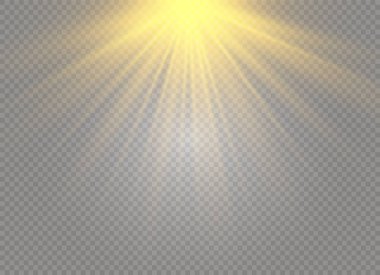 Beyaz parlayan ışık