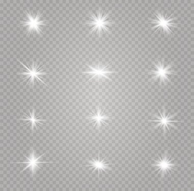 Beyaz parlayan ışık