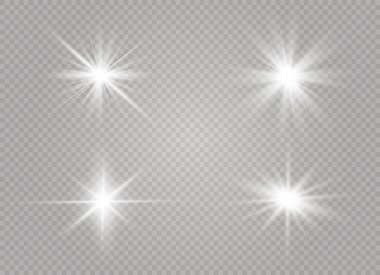 Beyaz parlayan ışık