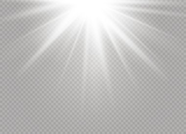 Beyaz parlayan ışık