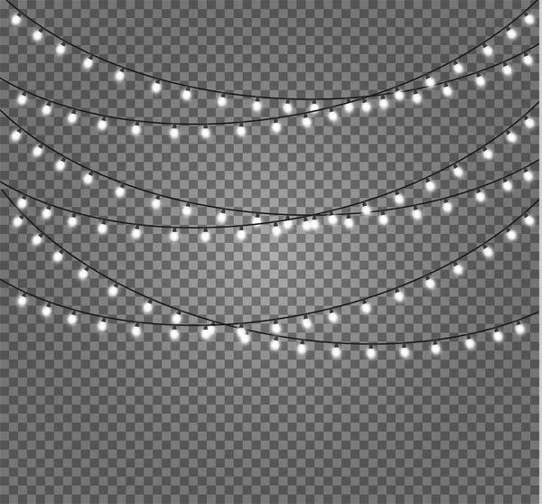 Рождественские огни — стоковый вектор