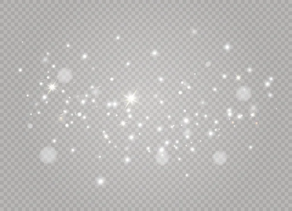 Lumières de Noël poussière — Image vectorielle
