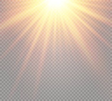 Beyaz parlayan ışık