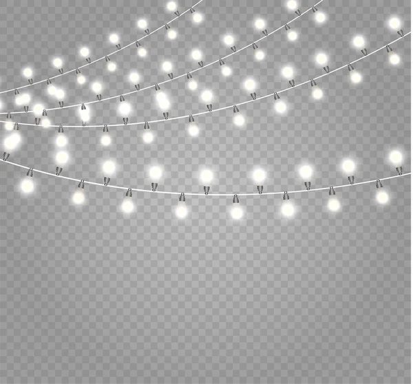 Christmas lights lamp — Stockvector