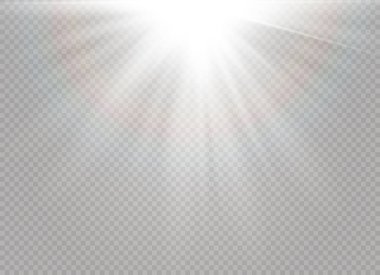 Beyaz parlayan ışık