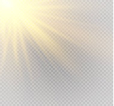 Beyaz parlayan ışık