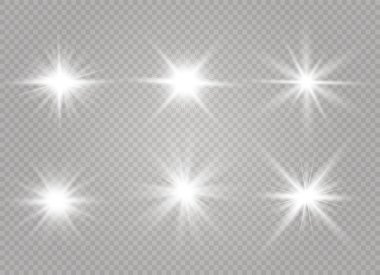 Beyaz parlayan ışık