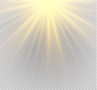 Beyaz parlayan ışık