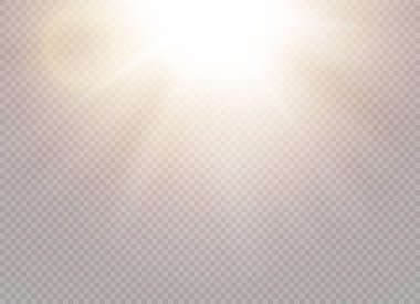 Beyaz parlayan ışık