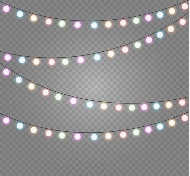 Noel ışıkları lamba