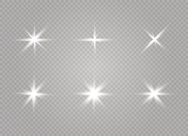 Beyaz parlayan ışık