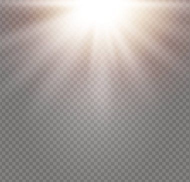 Beyaz parlayan ışık