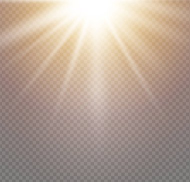 Beyaz parlayan ışık