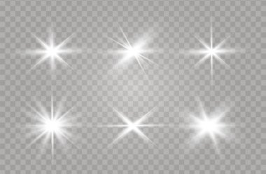 Beyaz parlayan ışık