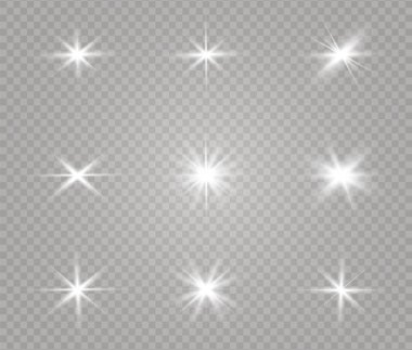 Beyaz parlayan ışık