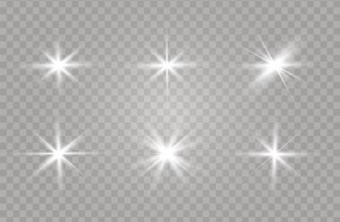 Beyaz parlayan ışık