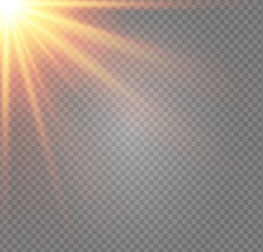 Beyaz parlayan ışık