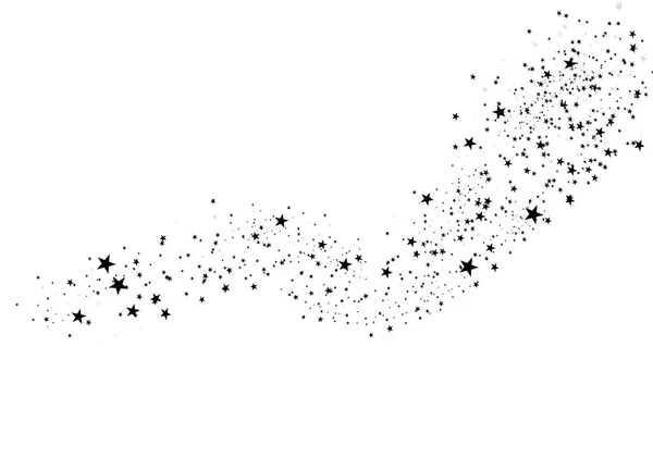 Estrellas sobre un fondo blanco — Vector de stock