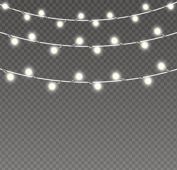 Christmas lights lamp — Stock Photo, Image