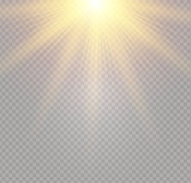 Beyaz parlayan ışık