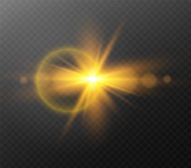 Beyaz güneş ışık