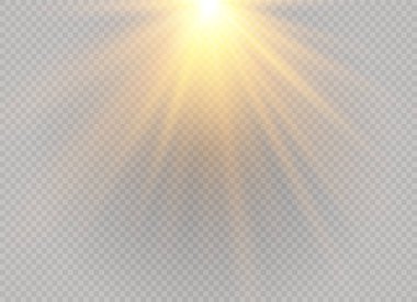 Beyaz parlayan ışık