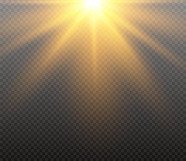 Beyaz parlayan ışık