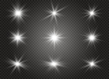 Sarı parlayan ışık