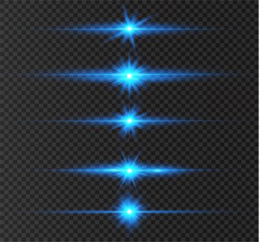 Beyaz parlayan ışık