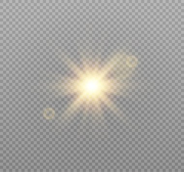 Sunlight bir saydam bokeh