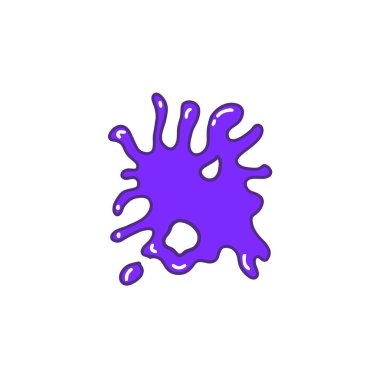 Karikatür sıvı Slime.