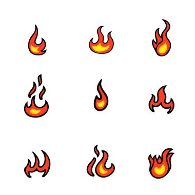 Alevler ateş, ayarla