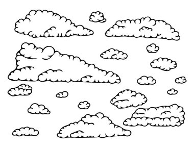 bulut gökyüzü koleksiyonu