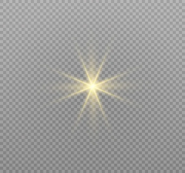 Estrela brilhante, flash — Vetor de Stock