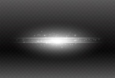 Beyaz parlayan ışık 