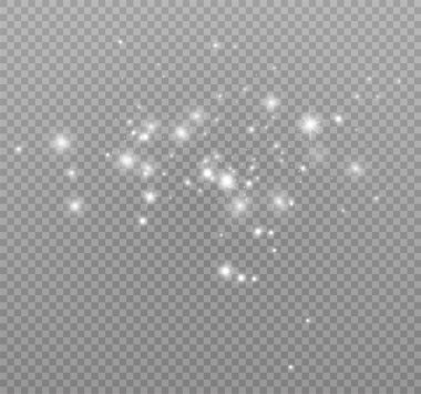 Beyaz yıldız kıvılcımları 