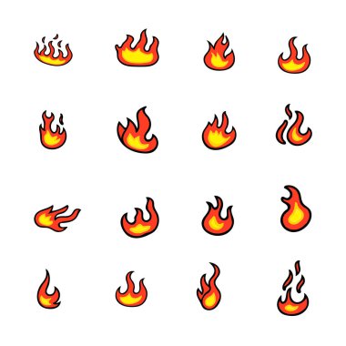 Alevler ateş, ayarla