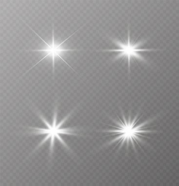 Beyaz parlayan ışık