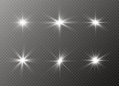 Beyaz parlayan ışık